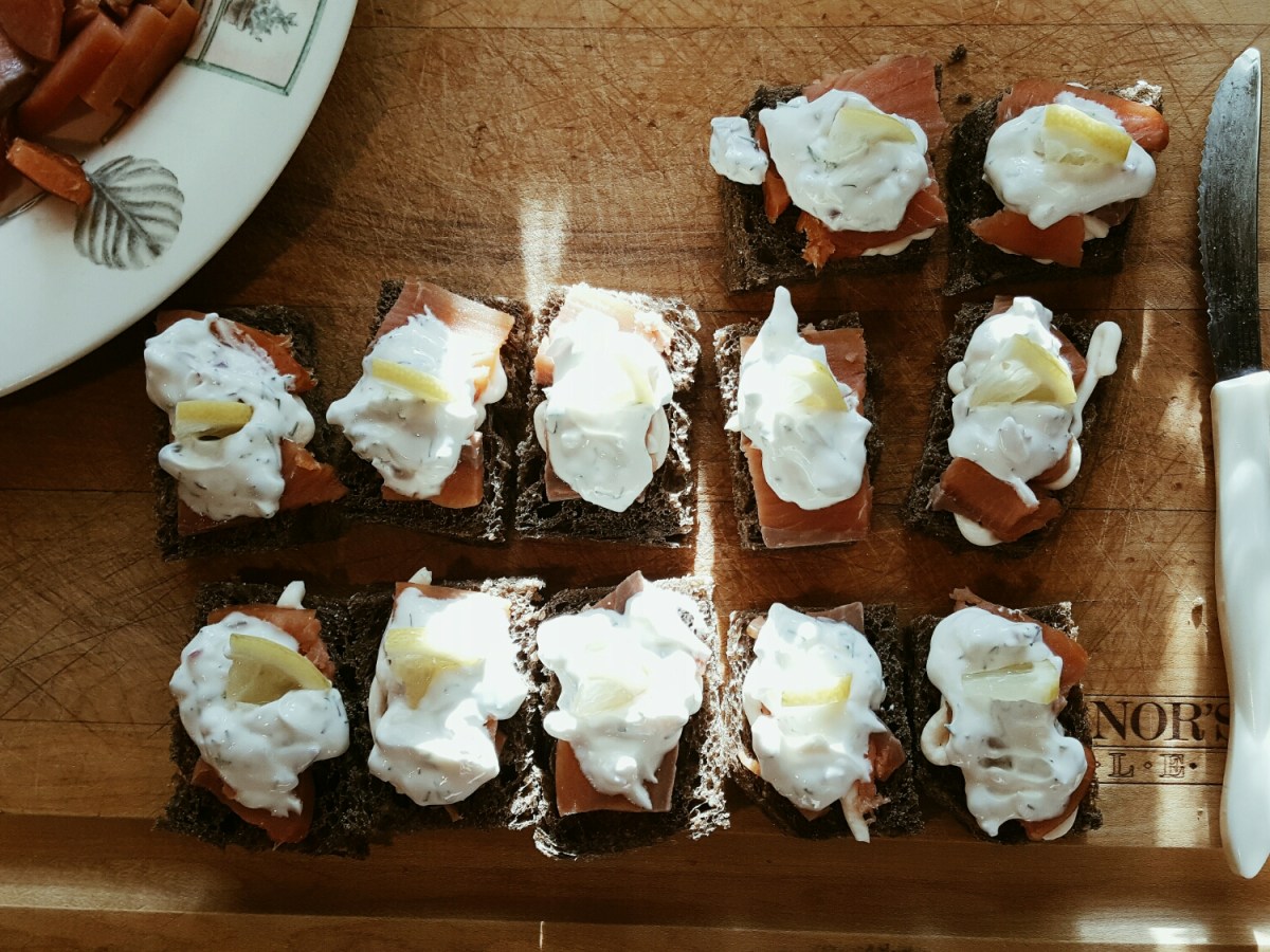 No-Cook Frozen Lemon Salmon&nbsp;Toast