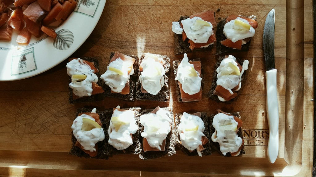 No-Cook Frozen Lemon Salmon&nbsp;Toast