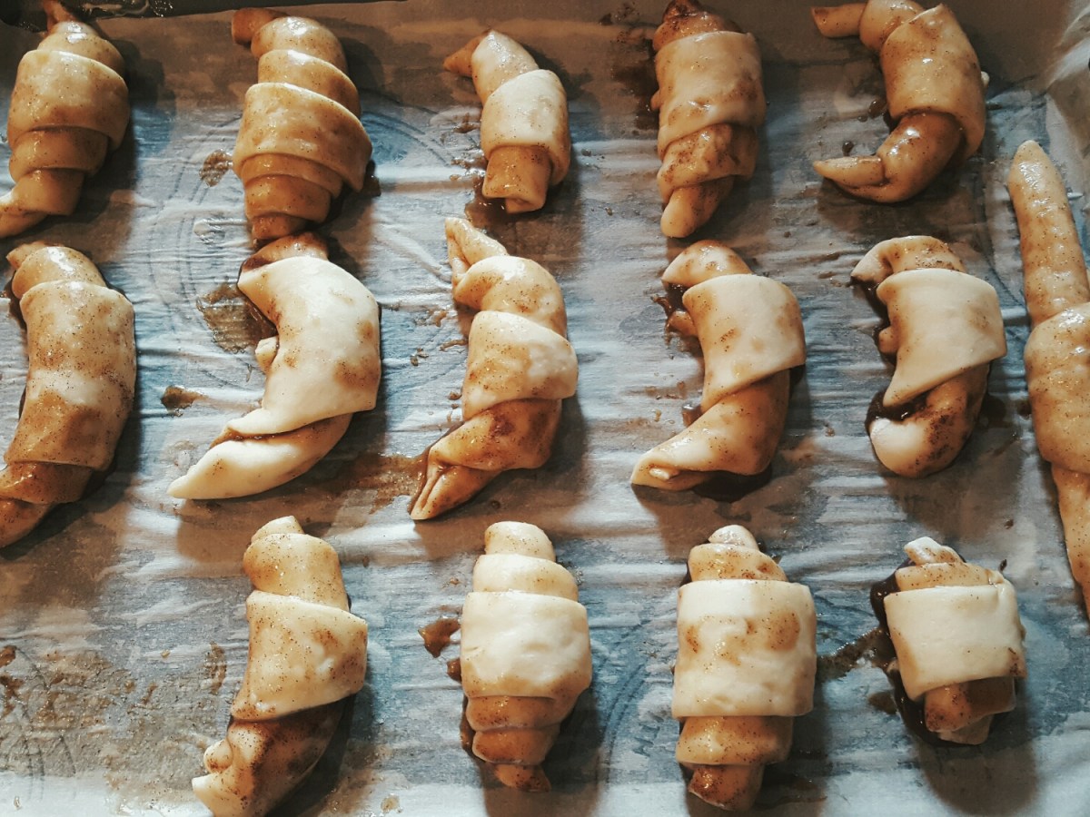 Homemade Cinnamon Croissants