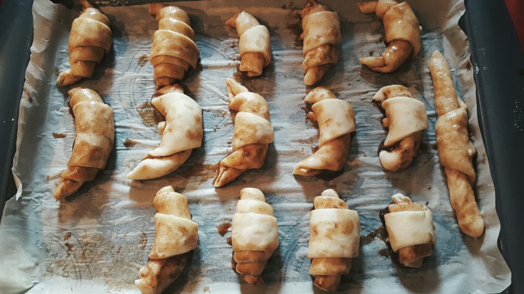 Homemade Cinnamon Croissants